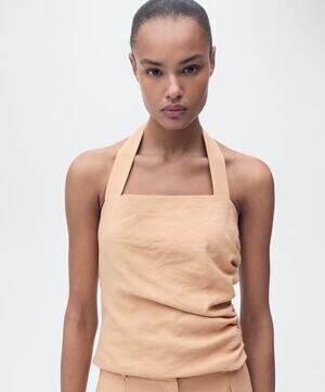 $58 retail Mango halter top Lyocell fabric. 
Size small